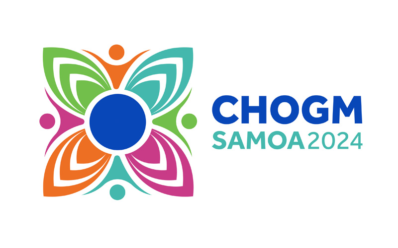 CHOGM Samoa 2024 logo - Shirley Botchwey for Commonwealth Secretary-General 2024