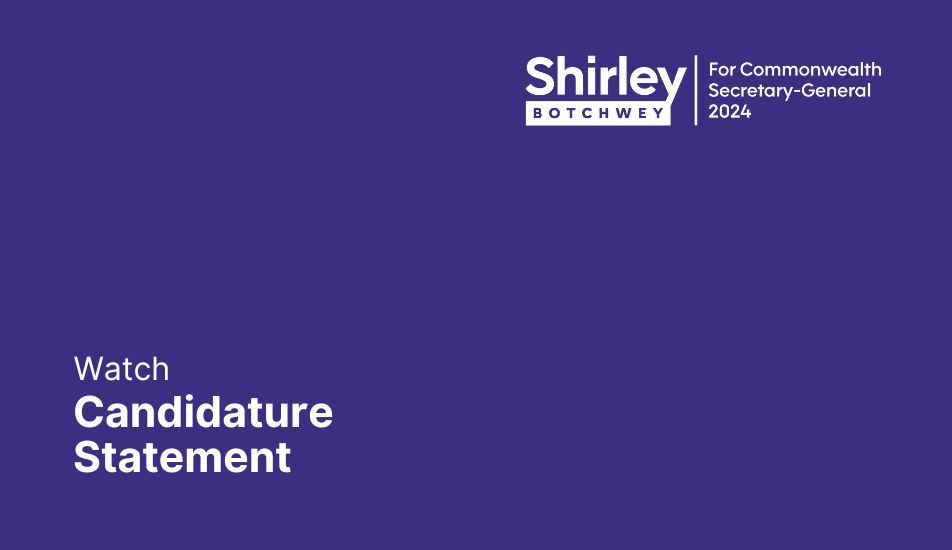 Watch Candidature Statement - Shirley Botchwey 2024